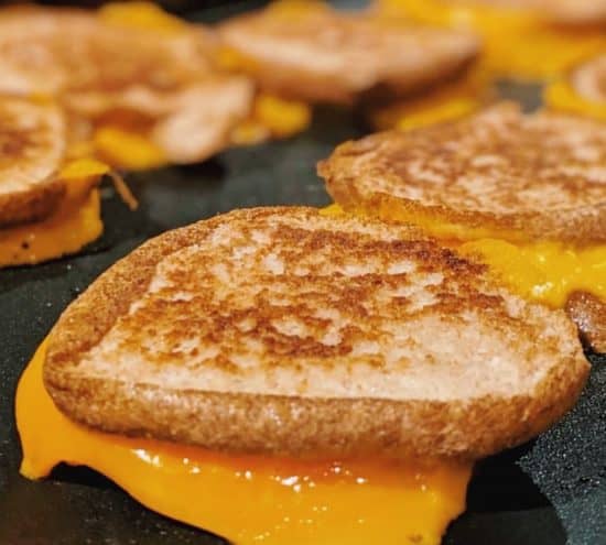 Keto Grilled Cheese with Fox Hill Kitchens Bunz